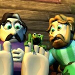 frog-on-a-toe