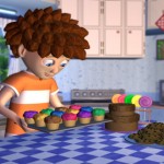 Making cookies